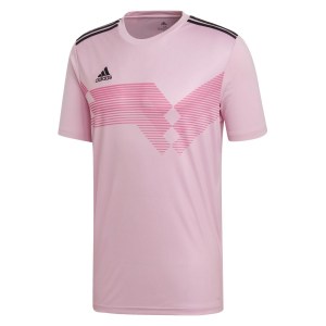 Adidas Campeon 19 Short Sleeve Shirt True Pink-Black
