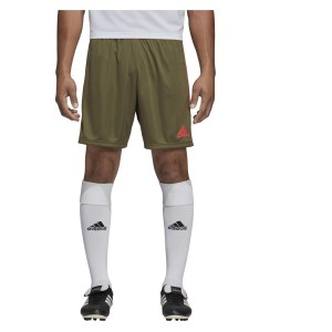 Adidas Tastigo 19 Shorts Raw Khaki-Shock Red