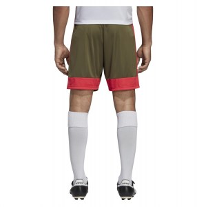 Adidas Tastigo 19 Shorts Raw Khaki-Shock Red