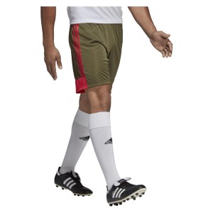 Adidas Tastigo 19 Shorts Raw Khaki-Shock Red