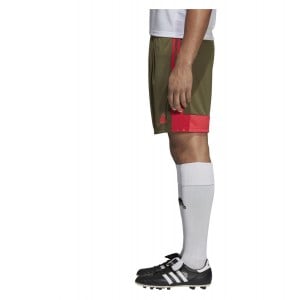 Adidas Tastigo 19 Shorts Raw Khaki-Shock Red