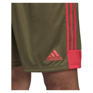 Adidas Tastigo 19 Shorts Raw Khaki-Shock Red