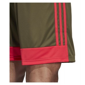Adidas Tastigo 19 Shorts Raw Khaki-Shock Red