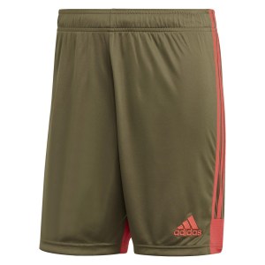 Adidas Tastigo 19 Shorts Raw Khaki-Shock Red