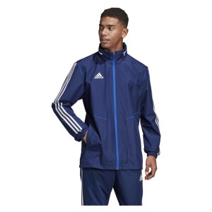 Adidas Tiro19 All Weather Jacket Dark Blue-White
