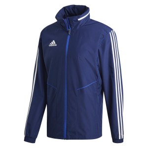 Adidas Tiro19 All Weather Jacket Dark Blue-White