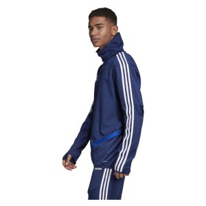 Adidas Tiro19 Warm Top Dark Blue-White