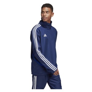 Adidas Tiro19 Warm Top Dark Blue-White