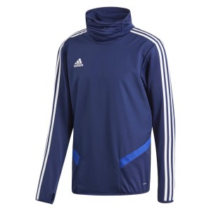 Adidas Tiro19 Warm Top Dark Blue-White