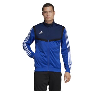 Adidas Tiro 19 Polyester Jacket Bold Blue-White