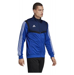 Adidas Tiro 19 Polyester Jacket Bold Blue-White
