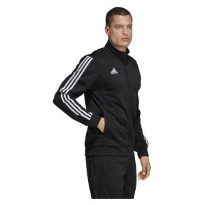 Adidas Tiro 19 Polyester Jacket Black-White