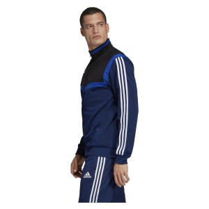 Adidas Tiro 19 Polyester Jacket Dark Blue-White