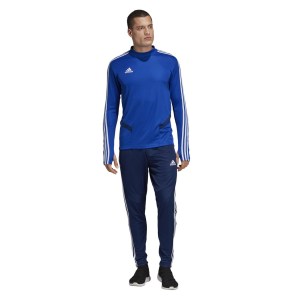 Adidas Tiro 19 Training Top Bold Blue-Dark Blue-White