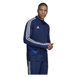 Adidas Tiro 19 Training Top Dark Blue-Bold Blue-White