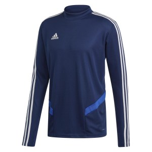 Adidas Tiro 19 Training Top Dark Blue-Bold Blue-White