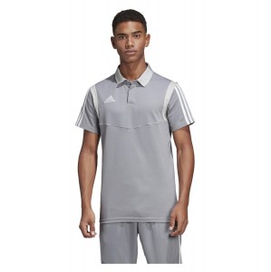 Adidas Tiro 19 Polo Grey-White