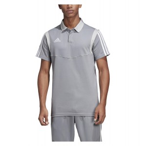 Adidas Tiro 19 Polo Grey-White