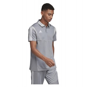 Adidas Tiro 19 Polo Grey-White
