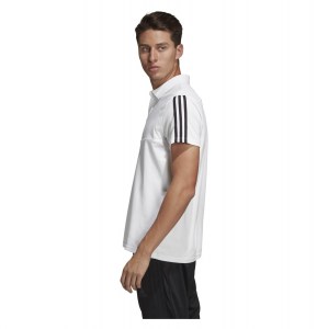 Adidas Tiro 19 Polo White-Black