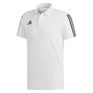 Adidas Tiro 19 Polo White-Black