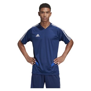 Adidas Tiro 19 Training Tee Dark Blue-Bold Blue-White