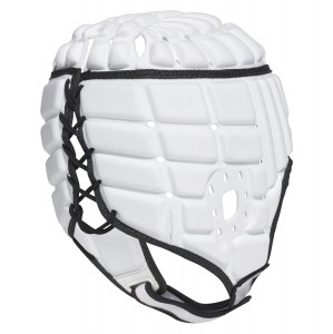 Adidas-LP Rugby Headguard Wht-Black