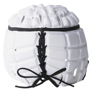 Adidas-LP Rugby Headguard Wht-Black