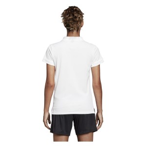 Adidas Womens Team 19 Polo (w) White