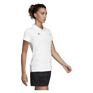 Adidas Womens Team 19 Polo (w) White