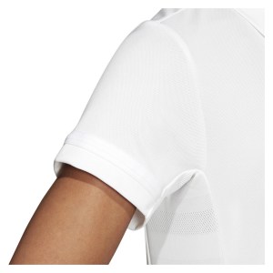 Adidas Womens Team 19 Polo (w) White