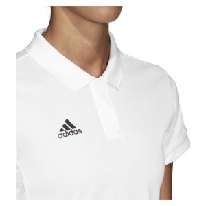 Adidas Womens Team 19 Polo (w) White