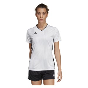 Adidas Womens Tiro 19 Jersey (w) White-Black