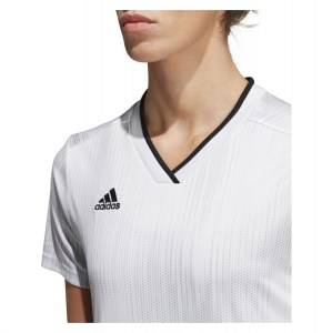 Adidas Womens Tiro 19 Jersey (w) White-Black
