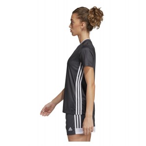 Adidas Womens Tiro 19 Jersey (w) Dgh Solid Grey-White