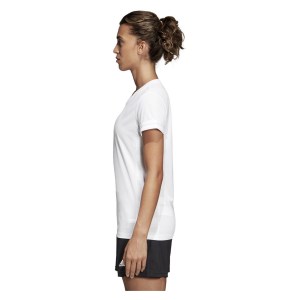 Adidas Womens Team 19 Short Sleeve Jersey (w) White