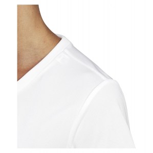 Adidas Womens Team 19 Short Sleeve Jersey (w) White