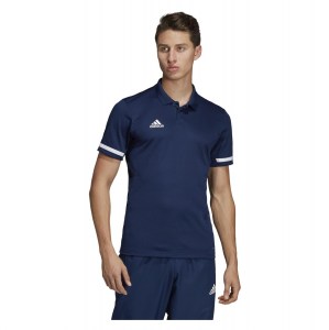 Adidas Team 19 Polo (m) Team Navy Blue-White