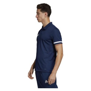 Adidas Team 19 Polo (m) Team Navy Blue-White