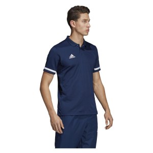 Adidas Team 19 Polo (m) Team Navy Blue-White