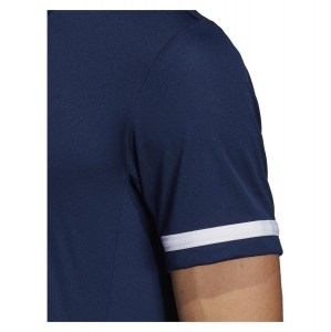 Adidas Team 19 Polo (m) Team Navy Blue-White