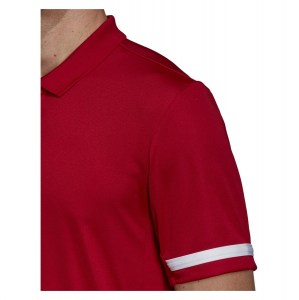 Adidas Team 19 Polo (m) Power Red-White