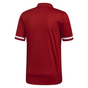 Adidas Team 19 Polo (m) Power Red-White