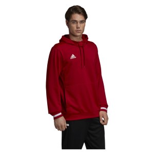 Adidas Team 19 Hoody (m) Power Red-White