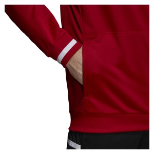 Adidas Team 19 Hoody (m) Power Red-White