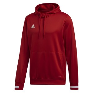 Adidas Team 19 Hoody (m) Power Red-White