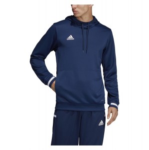 Adidas Team 19 Hoody (m) Team Navy Blue-White