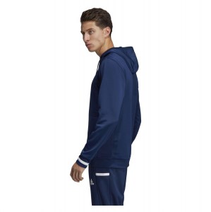 Adidas Team 19 Hoody (m) Team Navy Blue-White