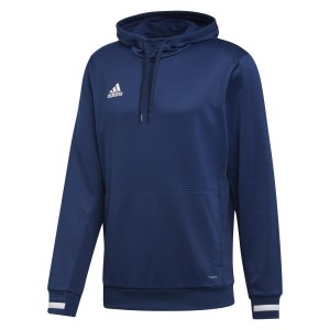 Adidas Team 19 Hoody (m) Team Navy Blue-White