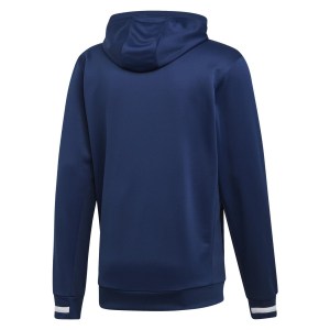Adidas Team 19 Hoody (m) Team Navy Blue-White